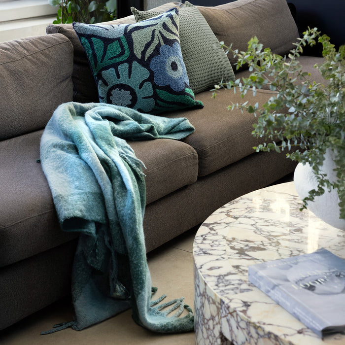 Bambury Lulu Square Cushion - Navy