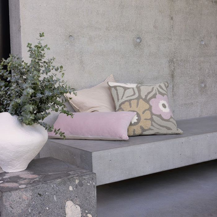 Bambury Lulu Square Cushion - Taupe