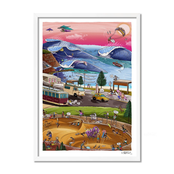 Fine Art Print / A1 (594 x 841mm) Most Popular Size / White