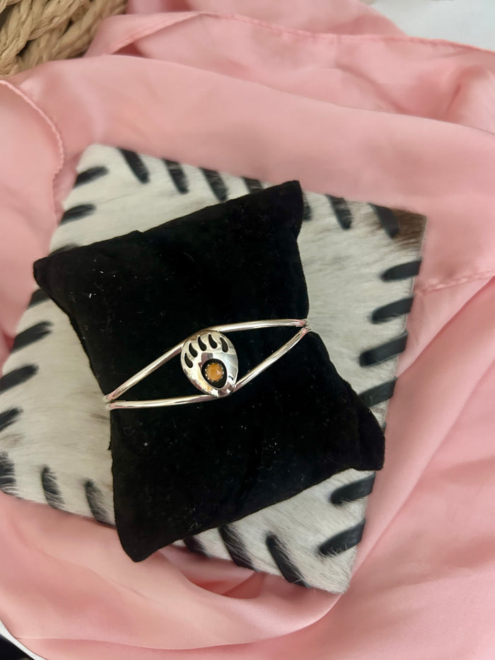 Bear Paw Orange Spiny Cuff