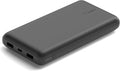 Belkin BoostCharge 20k mAh Power Bank (Triple-Port) - Black
