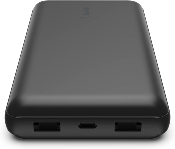 Belkin BoostCharge 20k mAh Power Bank (Triple-Port) - Black
