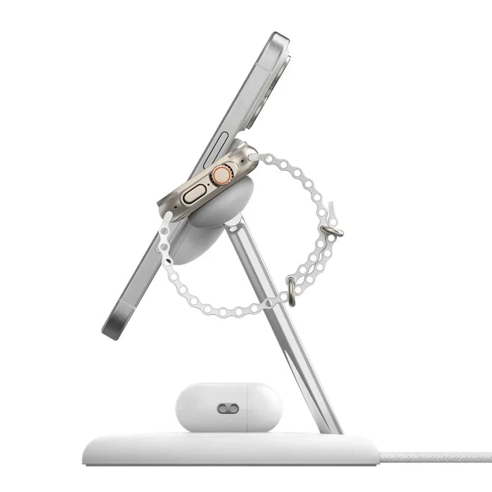 Belkin BoostCharge Pro 3-in-1 Magnetic Wireless Charging Stand with Qi2 15W