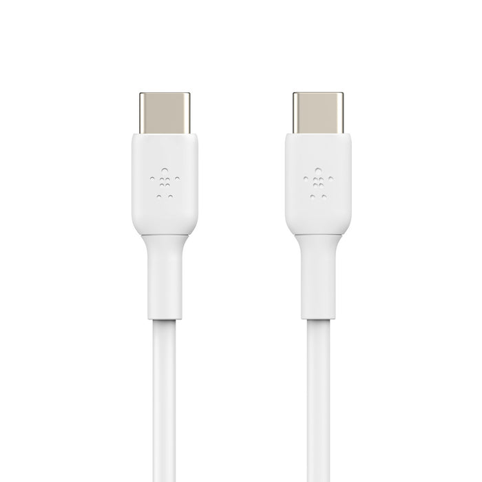 Belkin BoostCharge USB-C to USB-C Cable Universally compatible White