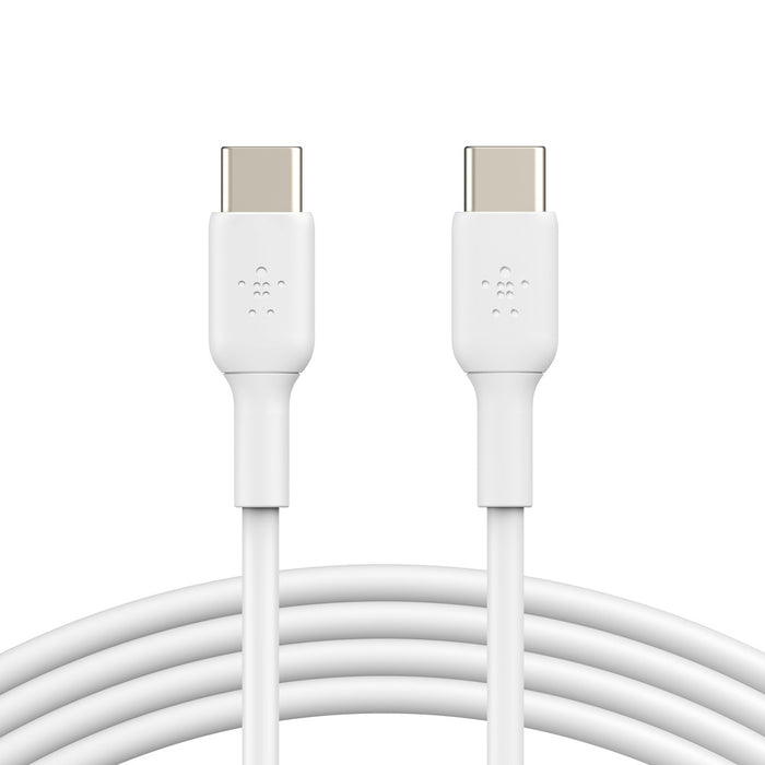Belkin BoostCharge USB-C to USB-C Cable Universally compatible White