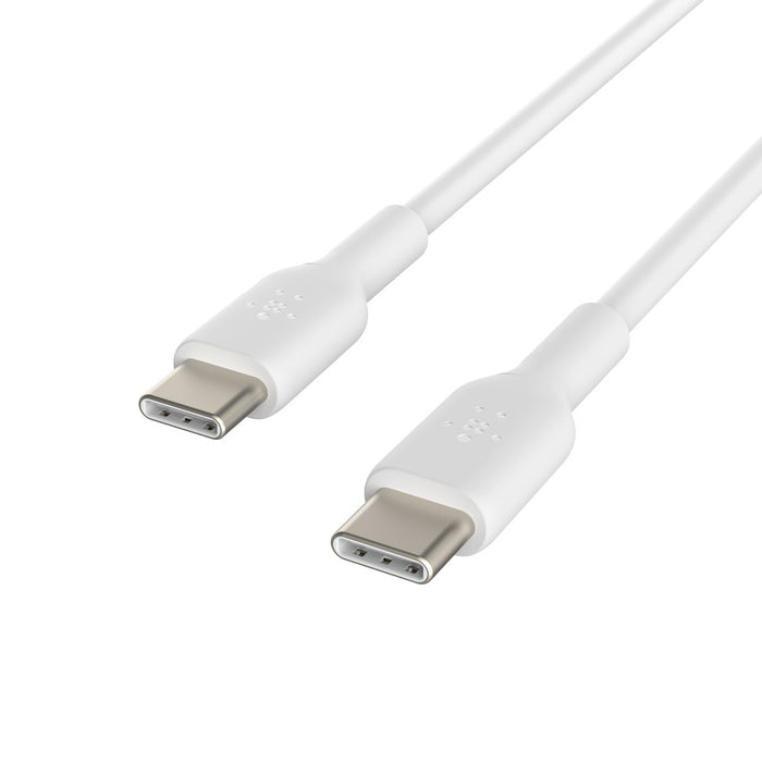 Belkin BoostCharge USB-C to USB-C Cable Universally compatible White