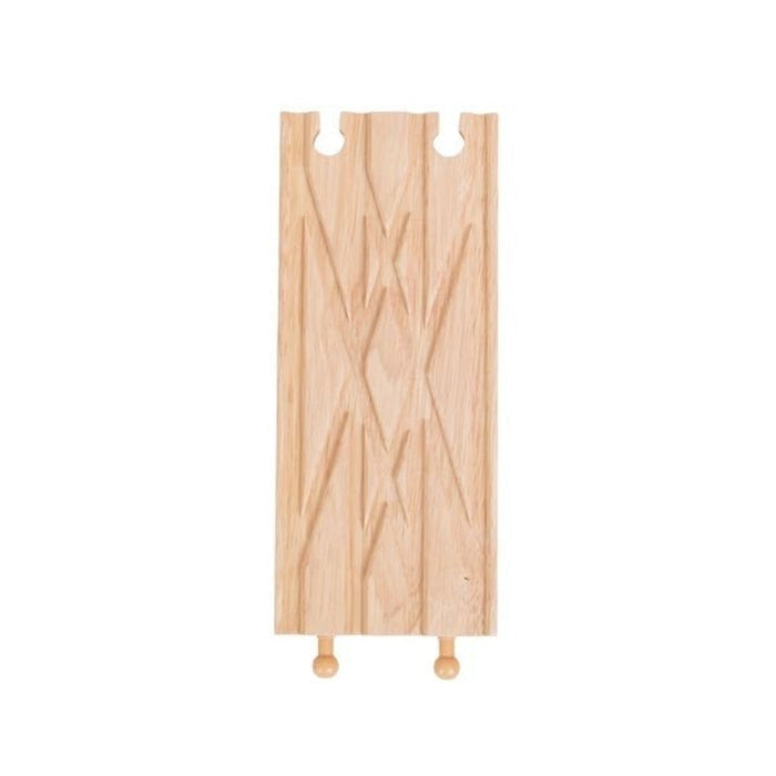 Bigjigs Rail Diamond Crossover Wooden Railway Track Accessory