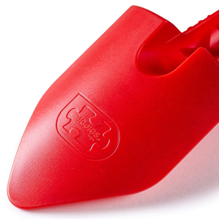 Bigjigs Toys Cherry Red Eco Spade organic Kids’ Garden Tool for Outdoor Play