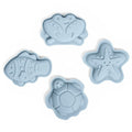 Bigjigs Toys Dove Sand Moulds Silicone Beach Toy Set for Kids