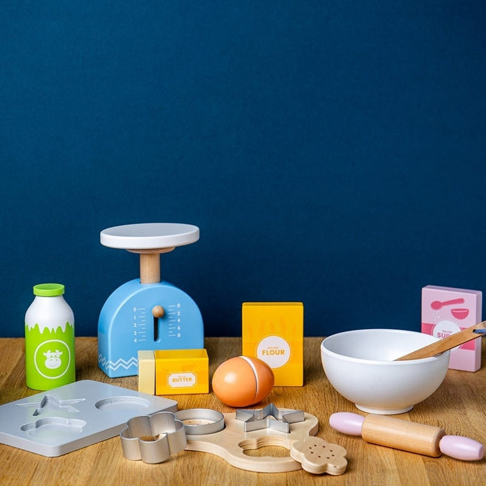 Bigjigs Toys Pretend Play Baking Cookies Set for Kids