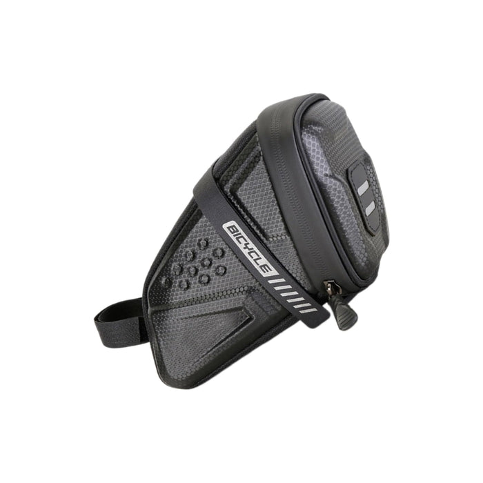 Bike Saddle Bag Hard Shell Rear Storage for Road and Mountain Bikes
