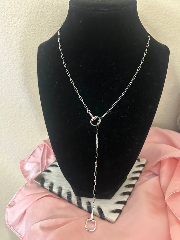 Bit Lariat Necklace