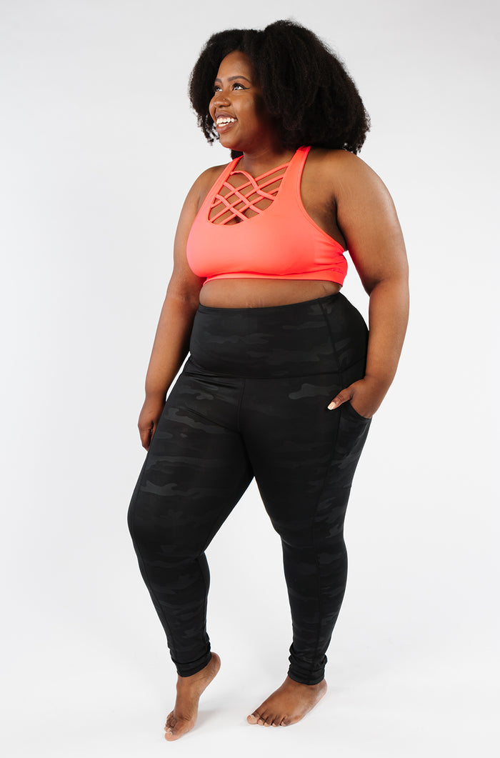 Black Camo Capri & Legging (Final Few)