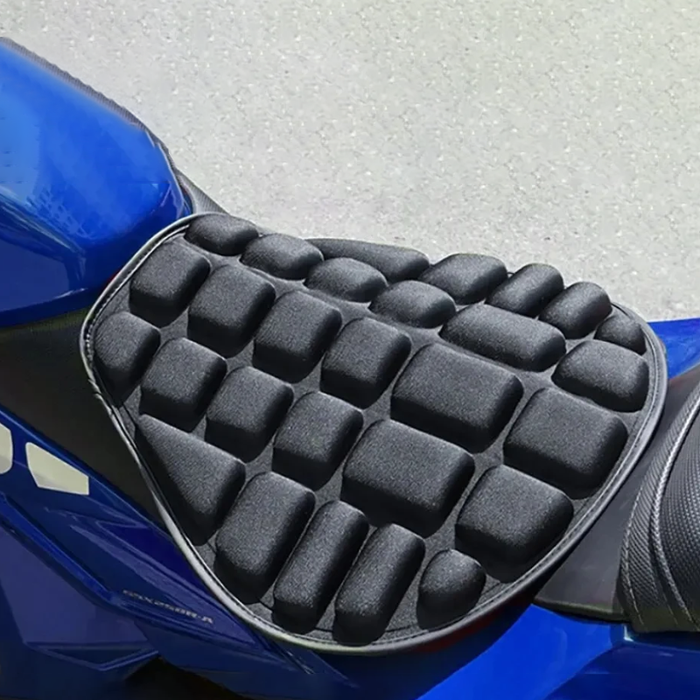 Black EVA Foam Soft Motorcycles Seat Cushion Cover