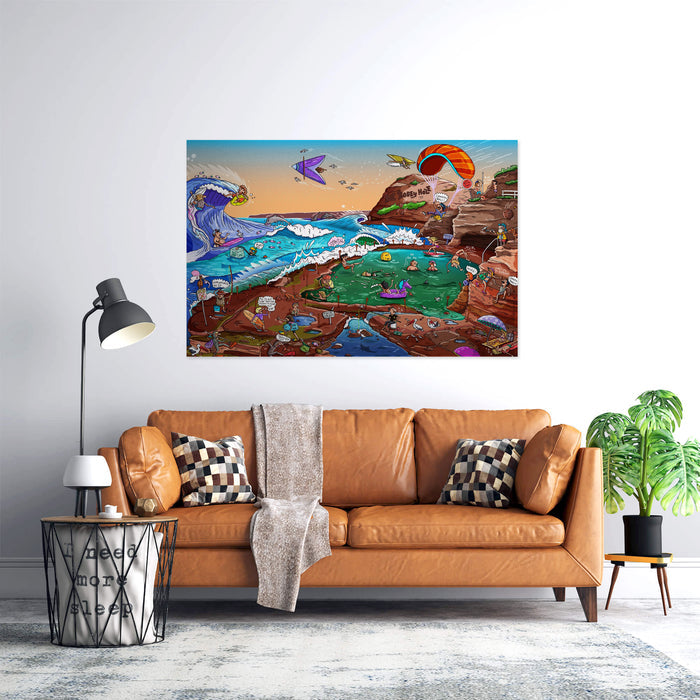 Bogey Hole Wall Decal