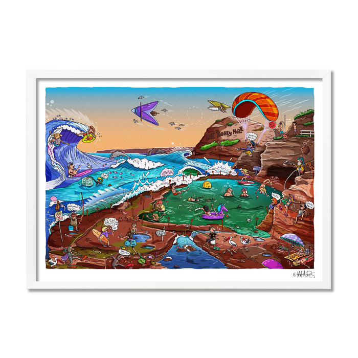 Fine Art Print / A1 (594 x 841mm) Most Popular Size / White