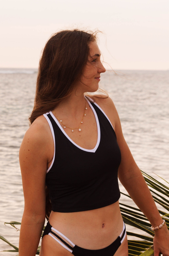 Braided Crop Top - Swim