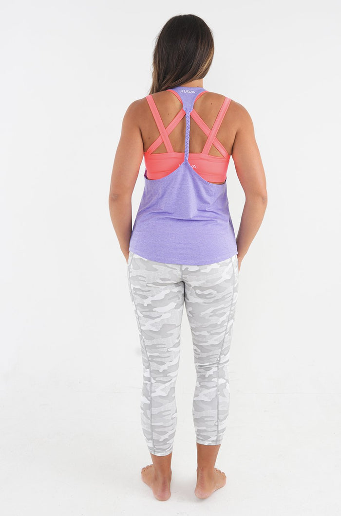 Braided Tank Top in Heather Grey (Last Chance Color - ONLY XS, S, M, L, & XL)