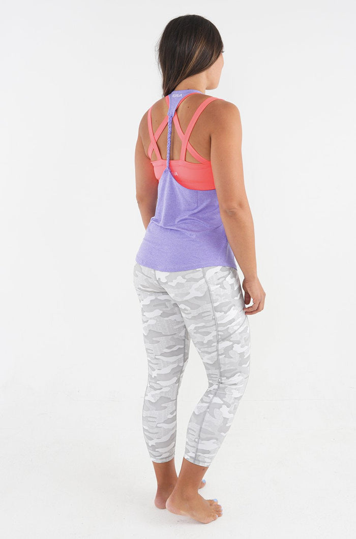 Braided Tank Top in Heather Grey (Last Chance Color - ONLY XS, S, M, L, & XL)