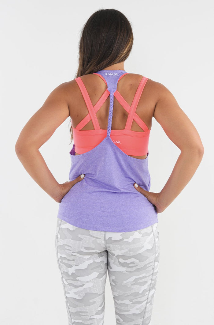 Braided Tank Top in Heather Grey (Last Chance Color - ONLY XS, S, M, L, & XL)