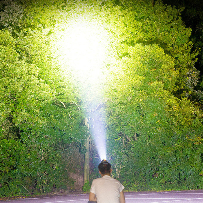 Bright LED Head Lamp and Emergency Power Bank- USB Charging