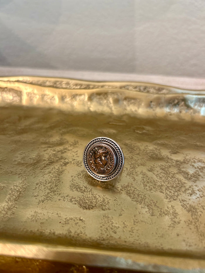 Buffalo Coin Ring