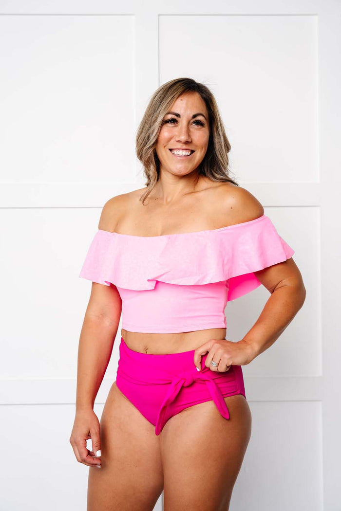Cabana Crop Top - Swim