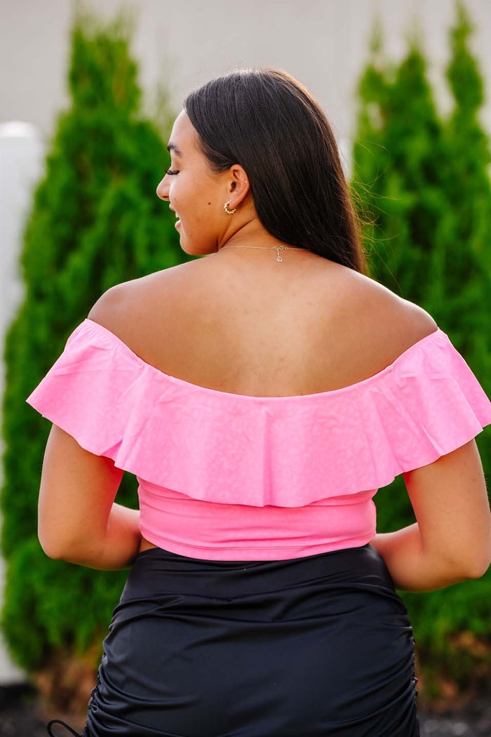 Cabana Crop Top - Swim