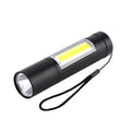 Super Bright Camping Torch Lamp COB Mini LED Flashlight USB Charging