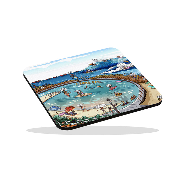 Canoe Pool Coaster