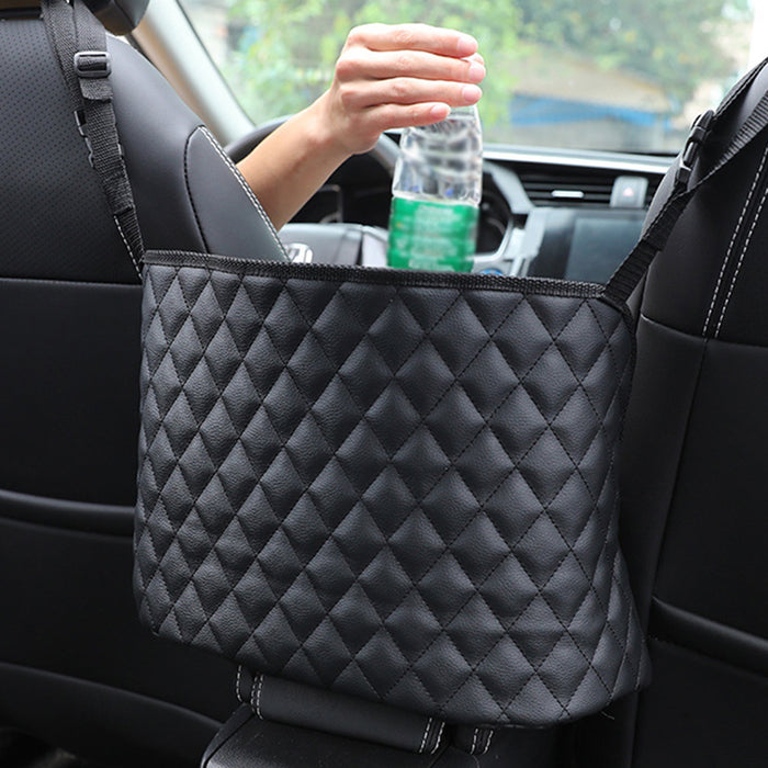Car Pocket Handbag Holder Center Gap Storage Organizer- Car Accessory