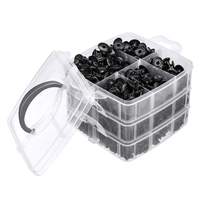 Car Trim Body Clips Kit 620PCS Rivet Retainer Door Panel Bumper Plastic Fastener