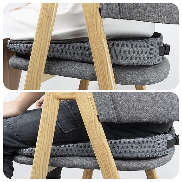 COMFEYA Car Wedge Seat Cushion for Enhanced Driving Comfort and Visibility