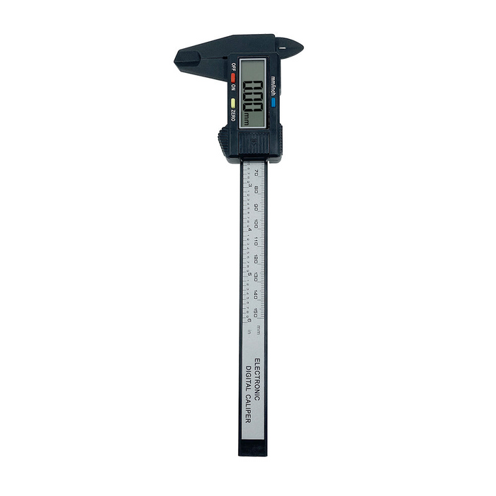 Carbon Fiber Dial Vernier Caliper Gauge Micrometer Measuring Tool Digital Ruler