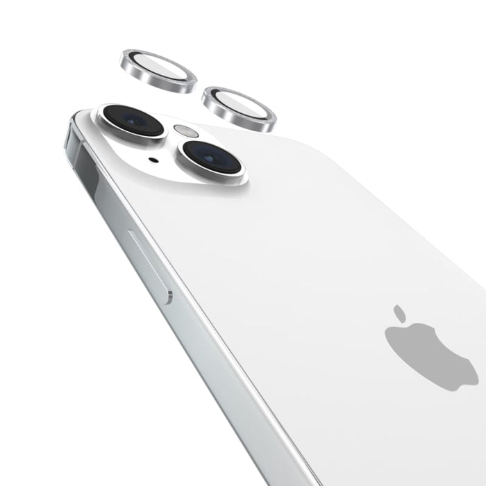 Case-Mate Aluminum Lens Protector for iPhone 15 & 16 Series – Black & Twinkle