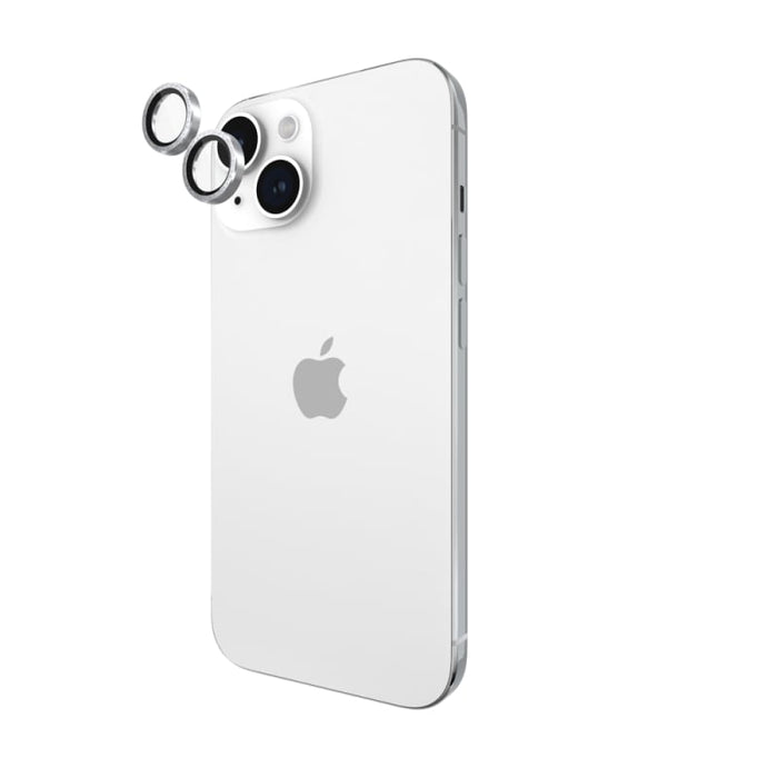 Case-Mate Aluminum Lens Protector for iPhone 15 & 16 Series – Black & Twinkle