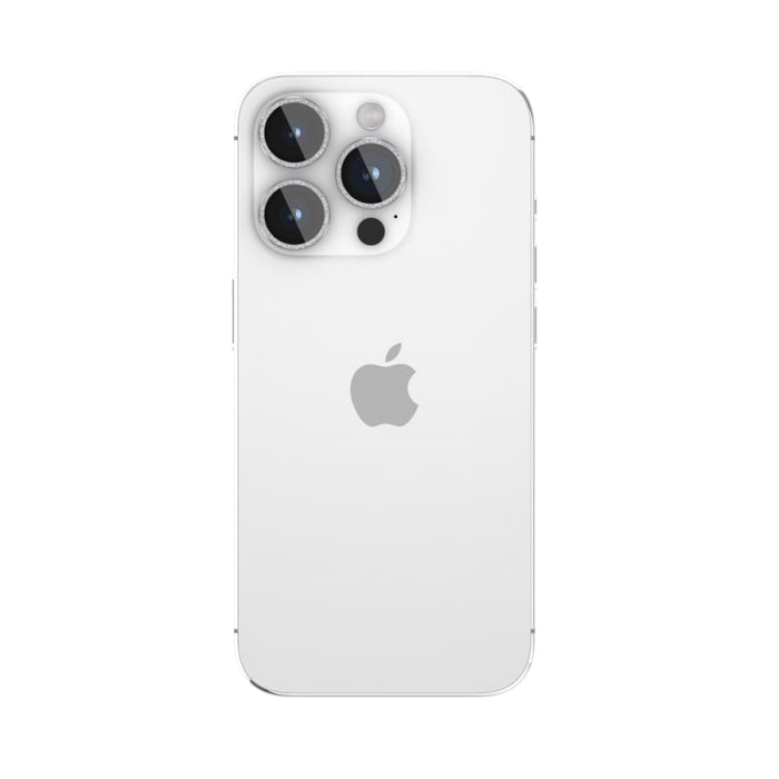 Case-Mate Aluminum Lens Protector for iPhone 15 & 16 Series – Black & Twinkle