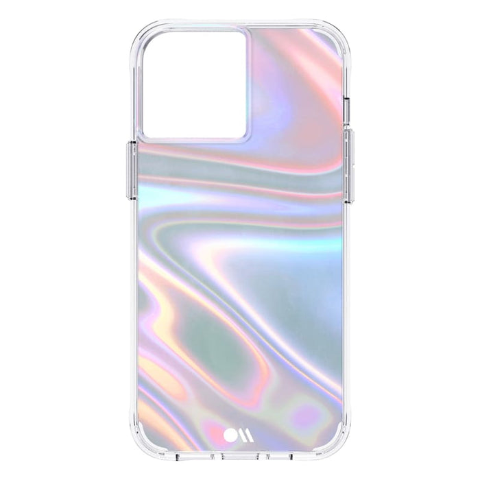 Case-Mate Soap Bubble Antimicrobial Case for iPhone 13 Series - Iridescent