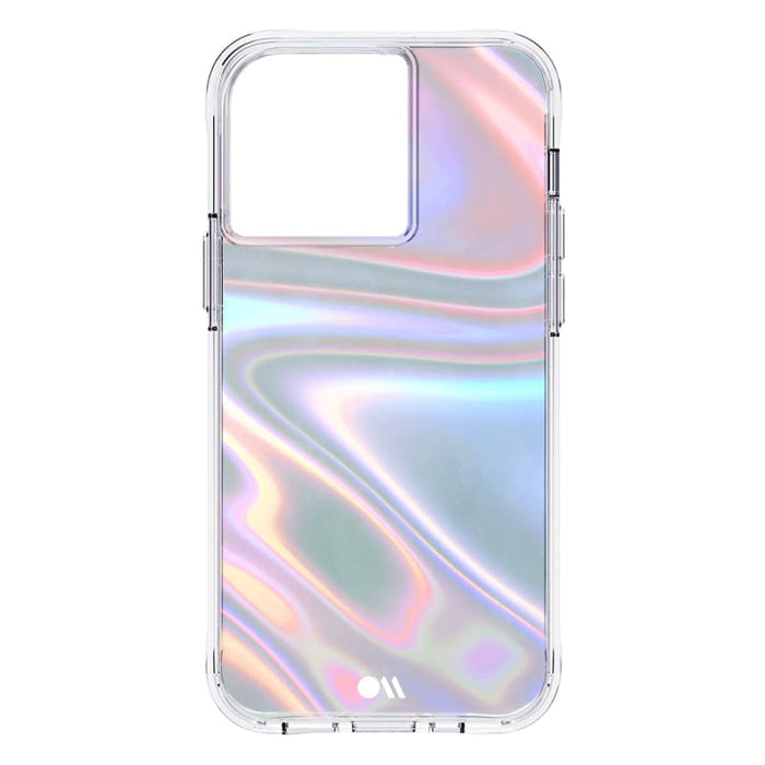 Case-Mate Soap Bubble Antimicrobial Case for iPhone 13 Series - Iridescent