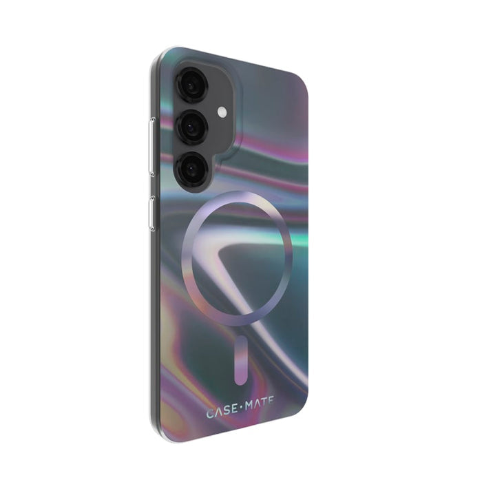 Case-Mate Soap Bubble Case with Magnet for Samsung Galaxy S25 Series – Iridescent