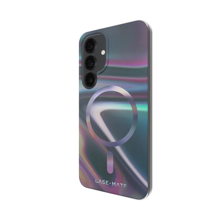 Case-Mate Soap Bubble Case with Magnet for Samsung Galaxy S25 Series – Iridescent