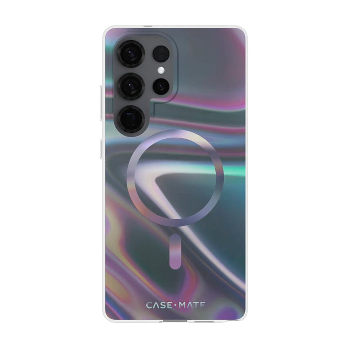 Case-Mate Soap Bubble Case with Magnet for Samsung Galaxy S25 Series – Iridescent