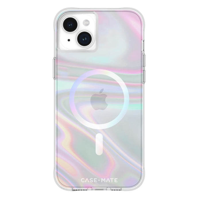 Case-Mate Soap Bubble MagSafe Case for iPhone 16/15/14/13 – Iridescent