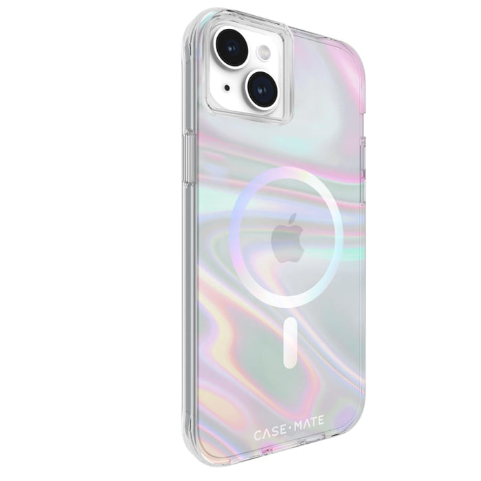 Case-Mate Soap Bubble MagSafe Case for iPhone 16/15/14/13 – Iridescent