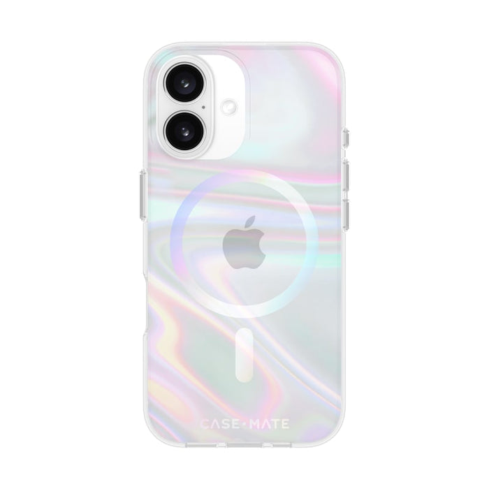 Case-Mate Soap Bubble MagSafe Case for iPhone 16/15/14/13 – Iridescent