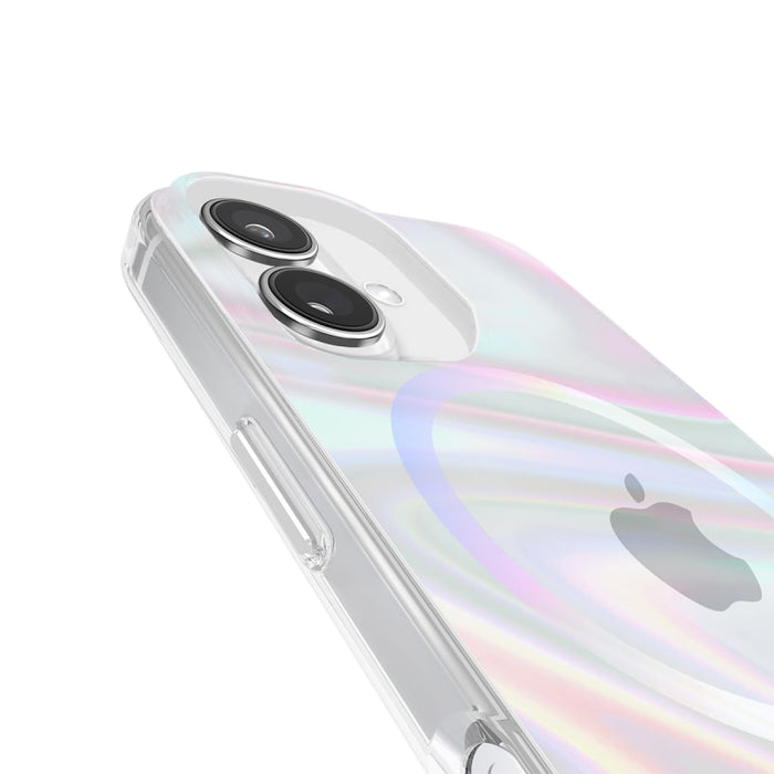 Case-Mate Soap Bubble MagSafe Case for iPhone 16/15/14/13 – Iridescent