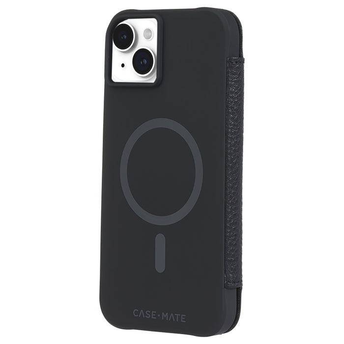 Case-Mate Wallet Folio MagSafe CaseFor iPhone 15 Plus - Black