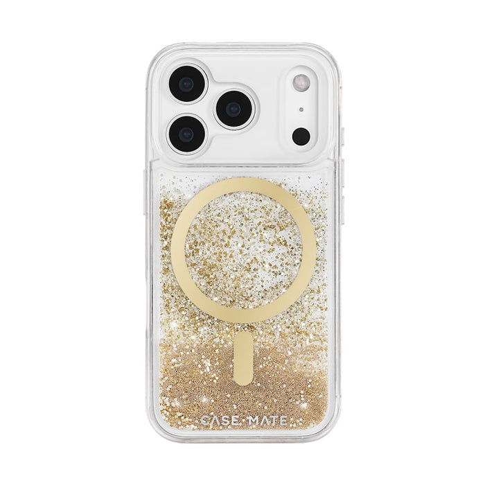 Case-Mate Waterfall Glitter MagSafe Case & Drop Protection iPhone 16/17 Series