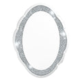 Cloud-shaped Accent Mirror with Crushed Diamonds