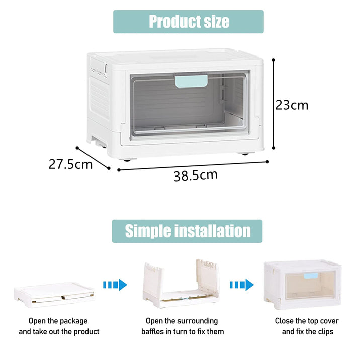 STORFEX Collapsible Storage Bins Closet Organizers